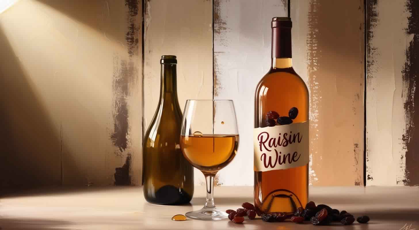 Wine made from raisins: 2 recipes at home
