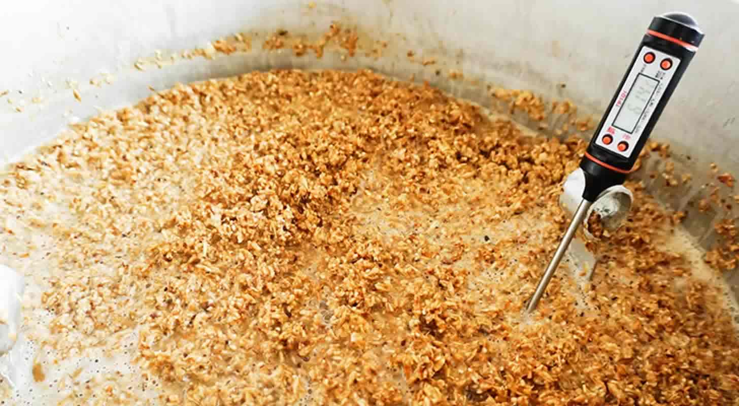 Saccharification with malt: do it step by step and correctly